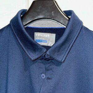 Twillory Performance Long Sleeve Polo – Men’s XXL – Navy